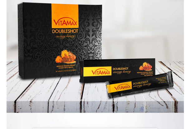 Vitamax Double Shot miel pour homme (1 boite de 10)